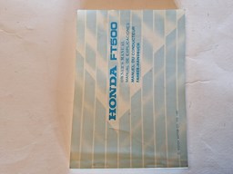 Picture of Fahrerhandbuch  Honda  FT500